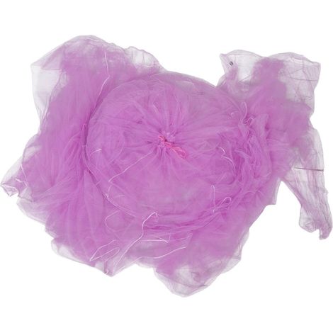 Moustiquaire Dôme Baldaquin pour Chambre de Fille, Style Princesse, Polyester Fibre et Fil d'acier, Protection ضد Moustiques, Installation Facile, pour Lit 1,2m, Chambre à Coucher (1/5)