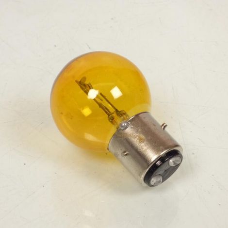 gelbe Glühbirne Frontscheinwerfer optische Lampe 3 Stifte ba21d (1/4)