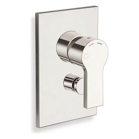 FACADE DOUCHE OMEGA 2 SORTIES ABS CHROME COMPLET - CRISTINA ONDYNA OG64951