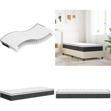 Matelas à ressorts bonnell moyen 80x200 cm - Matelas À Ressorts - Matelas Bonnell - Matelas Double - Matelas Confortable - Matelas Support - Home & Living (1/5)