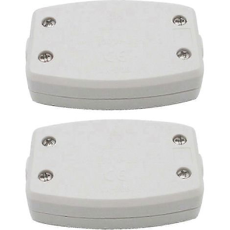 Boîte de jonction pour câbles d'éclairage électrique, 13 ampères, 250 volts, compatible avec les outils et un usage domestique. (1/5)