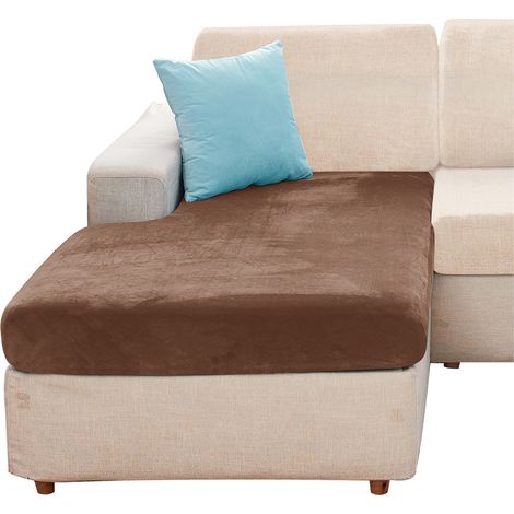 Bezug für CHAMBERS-Bett, Sofa, Ecksofa, Samt, braun