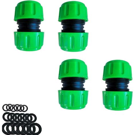 Garden Hose Repair Kit 19 mm 3/4 Inch Garden Hose Connector Hose Connector Connection or Repair Hose without Tools (1/5)
