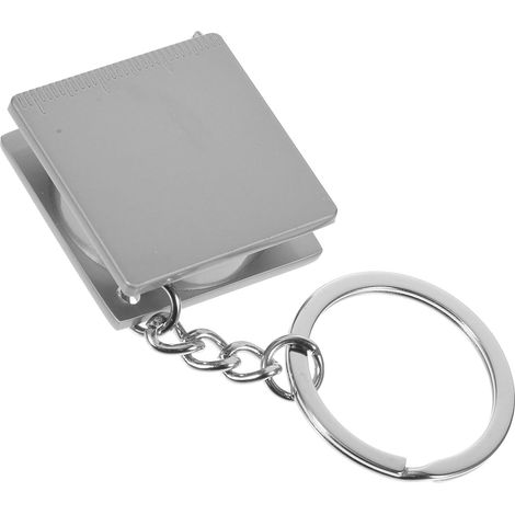 Mini mètre ruban porte-clés, 1m, rétractable, pour bricolage (1/5)