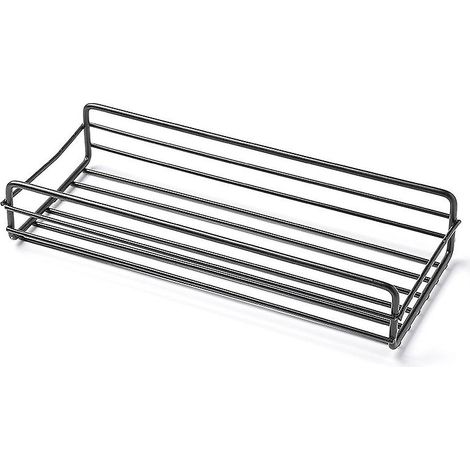 Étagère de douche à coller sans perçage - 26,5 x 10,55 cm - (blanche) 1 pièce (1/4)