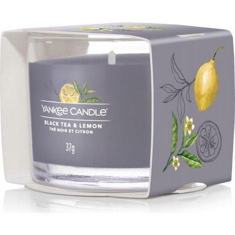 Yankee Candle Mini-Kerze Schwarzer Tee & Zitrone 37 g (1/3)