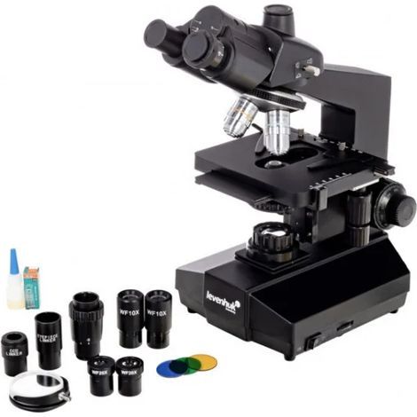 Levenhuk 870T Microscopio trinoculare biologico (1/5)