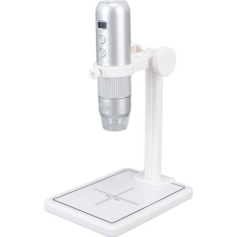 Microscope numérique portable sans fil MS4, grossissement 1000x, connexion Wi-Fi USB, compatible iPhone et Android. (1/5)