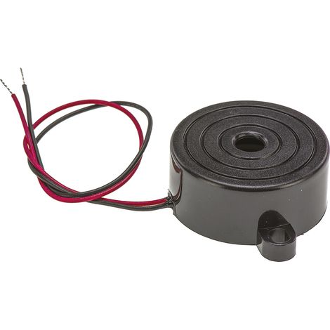 Buzzer piézo RS PRO 92dB Continu, 18V c.c. max, Montage panneau ( Prix pour 1 ) (1/2)
