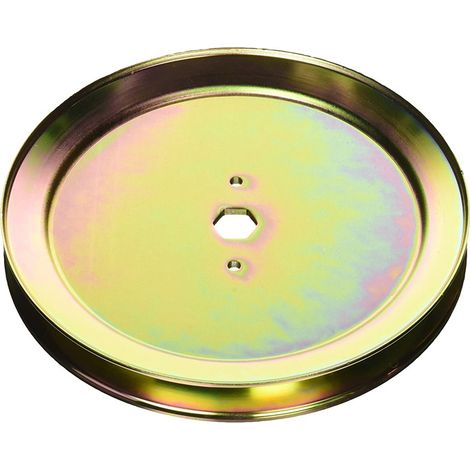 Poulie simple galvanisée – Adaptée John Deere GX20367 L100 L111 – Accessoire plateau coupe durable (1/5)