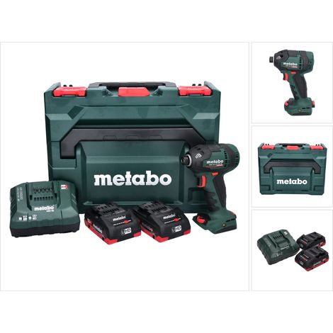 METABO Schlagschrauber - SSD 18 LTX 200 BL 2 x 4,0 Ah LiHD, ASC 55, Koffer - 602396800 (1/5)