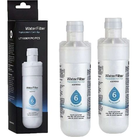 Filtro de agua para refrigerador – Juego de 3 piezas compatible con LT1000P/PC/PCS, MDJ64844601, ADQ74793501 y ADQ7479350