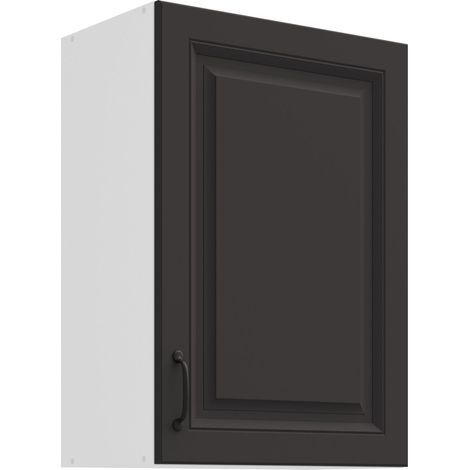 Hängeschrank 50 cm Stilo Grau Küchenzeile Küchenblock Küche Landhaus Einbauküche (1/4)