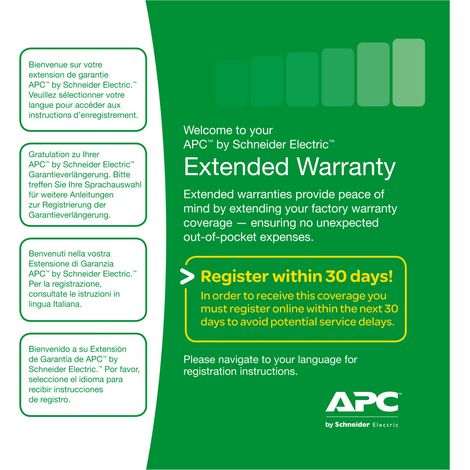 APC Service Pack 3 Year Extended Warranty (1/2)
