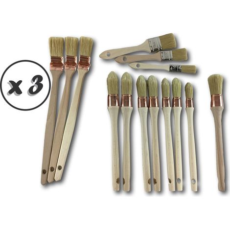 Lot 16 pinceaux Outil Parfait - 3 lots - Lot de 16 pinceaux (1/5)