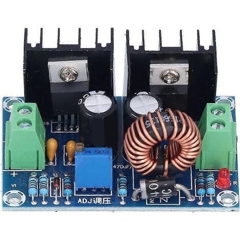 Module régulateur de tension XHM400 200W 8A, convertisseur abaisseur DC-DC haute puissance, alimentation ajustable stabilisée pour projets électroniques. (1/5)