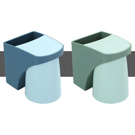 Support pour brosse à dents électrique avec coupelle magnétique, sans perçage.// (1/5)
