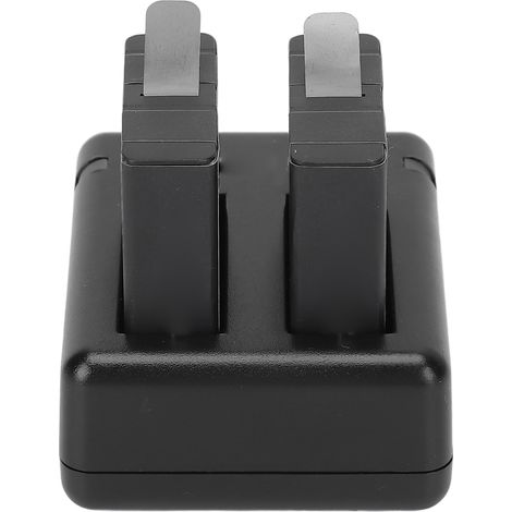 Chargeur de batterie double pour appareils photo Hero 5, 6, 7 et 8, avec 2 batteries. (1/5)