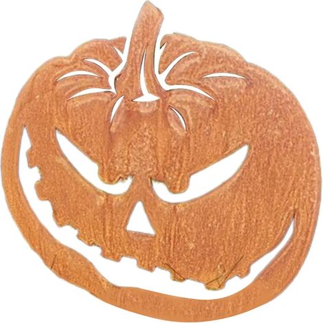 Art en fer forg mtal citrouille dcoration de jardin artisanat (1/5)