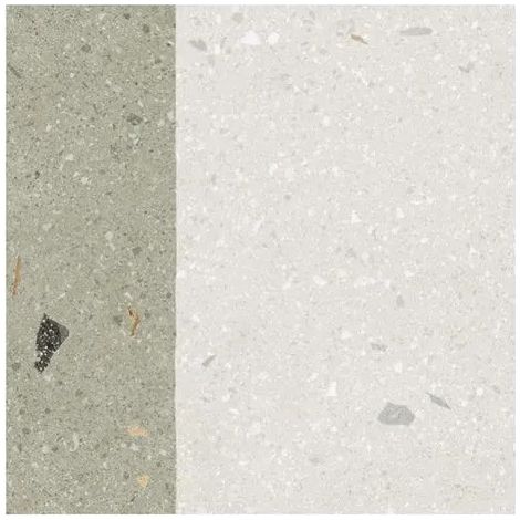Carrelage Aspect terrazzo Aroma vert grain 20x20 cm (1/2)