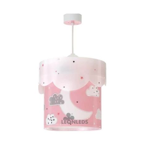 Dalber Lámpara de techo para bebe rosa Moon (1/5)