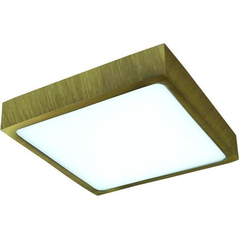 Downlight de surface LED KAJU LEATHER SQUARE (30W. 2600LM) CRISTALRECORD 02-606-30-006