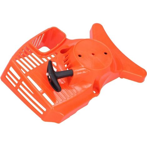 Conjunto de arranque por cuerda de repuesto. Material ABS. Arrancador por cuerda resistente a la corrosión, arrancador de retroceso para motosierras. (1/5)