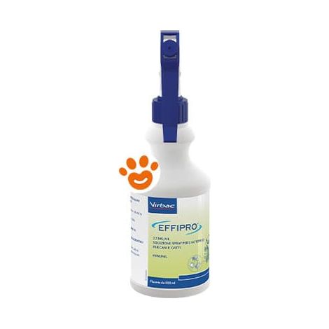 Virbac Effipro Dog&Cat Spray - Confezione 500 ml - Antiparassitari CANE