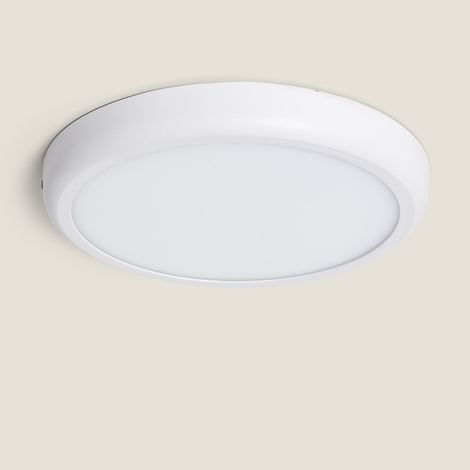 LED-Deckenleuchte 24W Rund Metall Ø300mm Design White 4000K Neutralweiß