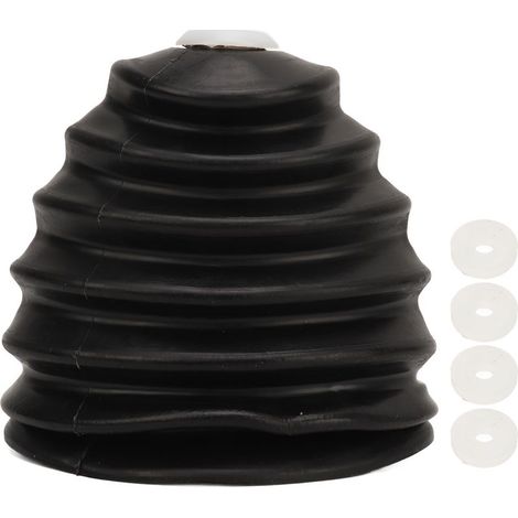 Housse anti-poussière en silicone flexible pour perceuse et marteau électrique, collecteur de poussière pour usage domestique et professionnel (1/4)