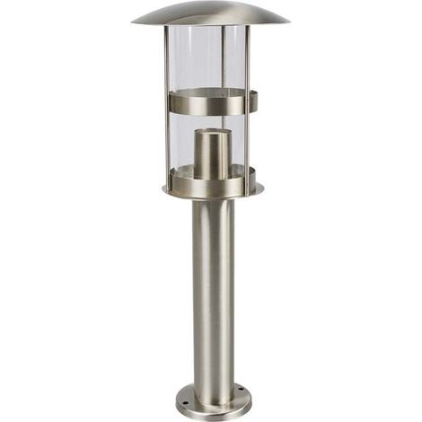 [GEBRAUCHT] B-Ware Lindby Noemi Edelstahl-Sockellampe Wegeleuchte Gartenlampe Lampe E27 edelstahl (1/2)