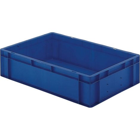 Transport-Stapelkästen, blau Maße in mm (BxTxH): 400 x 300 x 120