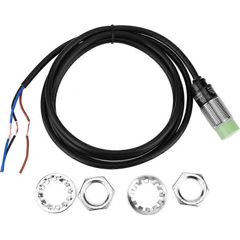 BERM PR18-8DN Näherungsschalter, induktiv, 3-Draht, NO-NPN-Sensor, Hall-Sensor, 10–30 V DC