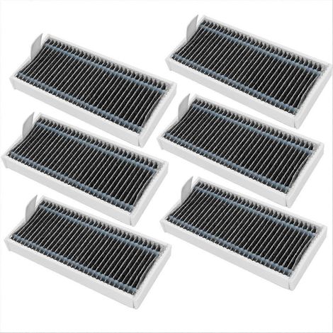 6er-Pack Ersatzfilter für den Ecovacs Deebot X8pro Plus Saugroboter (1/5)