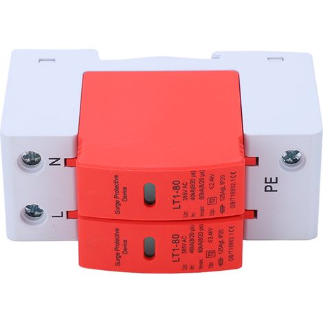 Parafoudre CC bipolaire 40 kA à 80 kA, dispositif de protection contre les surtensions pour le courant alternatif 385 V. (1/5)