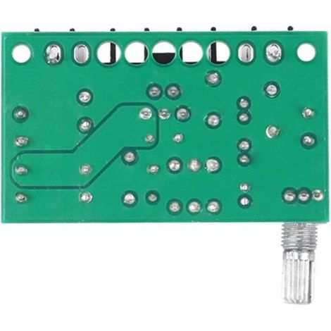 Carte D'Amplificateur TDA2050, Alimentation CC 12-24 V, 5 W-120 W, Module D'Amplificateur Audio Mono à un Canal