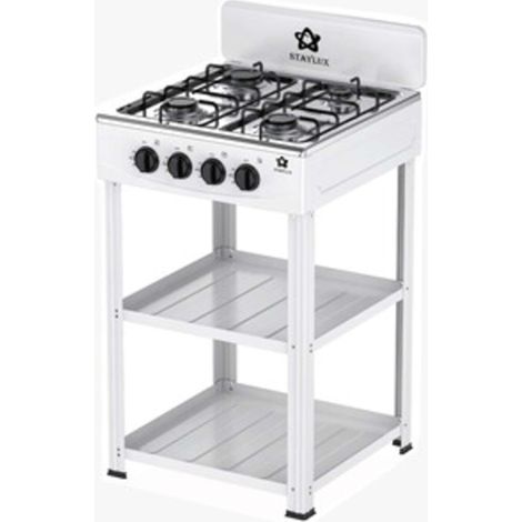CUCINA 4 FUOCHI 2 MENSOLE CM.49X49  BIANCO - 1 pezzo