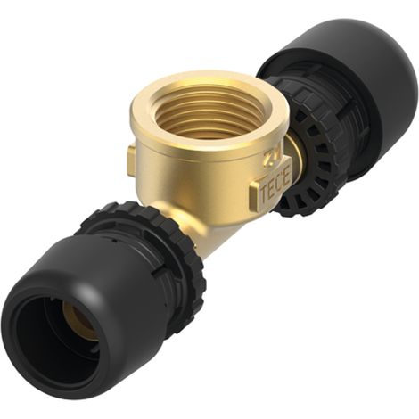 TECElogo Ax Pièce en T FI, bronze au silicium, 8802802, 8802802