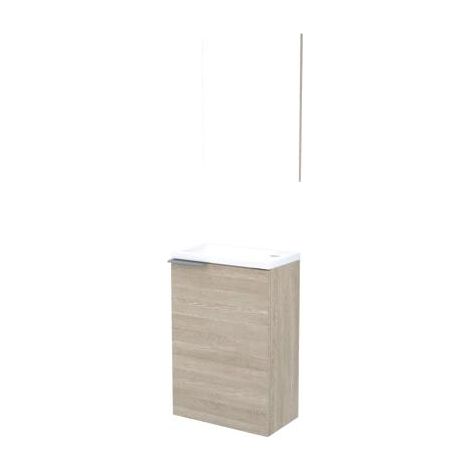 ONDEE ZEN - Lave-mains HALE - 40cm - Bois - Mélaminé - Livré en kit (1/10)