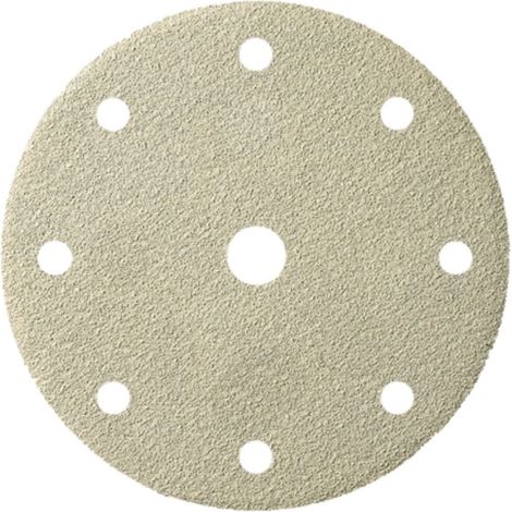 KLINGSPOR 237782 – Disco smerigliatore con velcro, PS 33 BK, 150 mm, 100 pezzi, grana 320, 147096 (1/2)