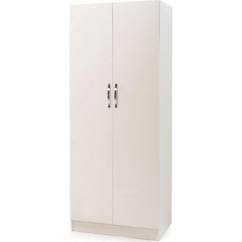 Modularer Kleiderschrank für Schlafzimmer 2 Türen Weiß Cm 90x60xH 180 (1/2)