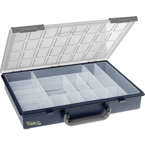 raaco Assorter 55 4x8-15 Mallette de rangement (L x l x H) 338 x 261 x 57 mm Nombre de compartiments: 15 séparations fi (1/3)