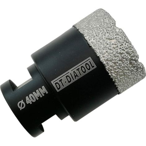Foret Diamant 40mm Scie Cloche pour Forage à Sec Carrelage Porcelaine Marbre Céramique Granit (1/5)