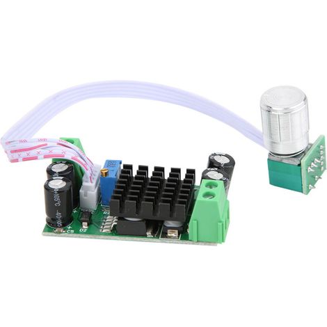 Controlador de velocidad de ventilador de 5V-24V CC y 1A para motores sin escobillas