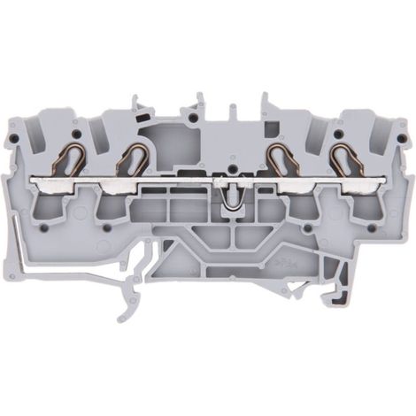 Conector de barra colectora de 4 hilos 2,5 mm2 gris 2002-1401 topjobs