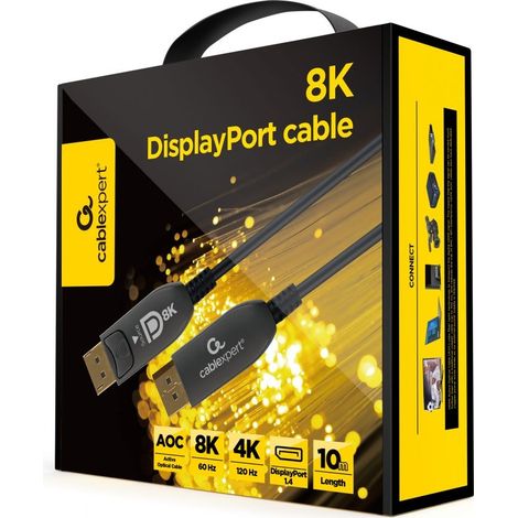 Cable DisplayPort 8K Ã³ptico activo (AOC) ''AOC Premium Series'', 5 m