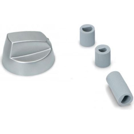 MANOPOLA PER CUCINA A GAS UNIVERSALE SILVER PASSO 6 -7 - 8 MM 1 PEZZO