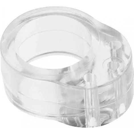 Porte en Silicone Anti-Poignée Protection Poignee Porte De Mur Et De Meubles de fenêtre, Flexible et étirable (Transparent) (1/5)