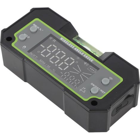 Inclinomètre numérique avec Bluetooth, inclinomètre à deux axes, écran LCD à adsorption magnétique, détecteur d'angle électronique (1/4)