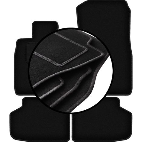Ensemble complet de tapis en velours pour : BMW 7 F01 xDrive (2008-2015) (1/5)